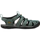 KEEN Clearwater Cnx Leather dames sandalen , meerkleurig Mineral Blue Yellow 1014371, 35 EU