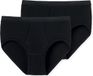 Schiesser 2Pack Sportslip Heren Onderbroek - Maat M
