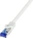 Logilink Patchcord Netwerkkabel Voor Switch/Router 1,5 Metra Sftp Ultraflex Wit