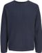 Jack & Jones Trui Jprblumason Knit Crew Neck Sn 12304253 Dark Navy/twist Mannen Maat - XL