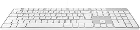 Macally SLIMKEYPROA-UK Slim full size USB keyboard for Mac/PC