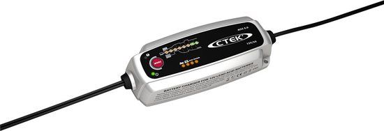 CTEK MXS 5.0 Acculader - Geschikt voor Auto, Boot, Motor & Bromfiets - 12V - 5 Jaar Garantie