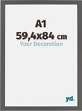 Your Decoration - Cadre photo A1 59,4x84 cm - MDF - Anthracite - Mura