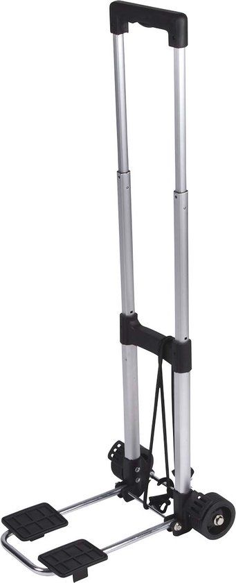 Bo-Camp Bagagetrolley - Compact - Inklapbaar - Aluminium - 25 Kg