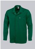 BP 1670-500 Dames en Heren Jas Middelgroen Katoen/Polyester