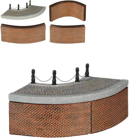 Luville - Quays Bend Curve - Set van 3