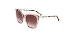 Carolina Herrera HER 0091/S Peach Havana Cat Eye Zonnebril Dames Kunststof Oranje Grijs