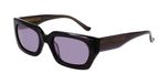 Donna Karan DO513S Black crystal 53/21/140 WOMAN Zonnebrillen