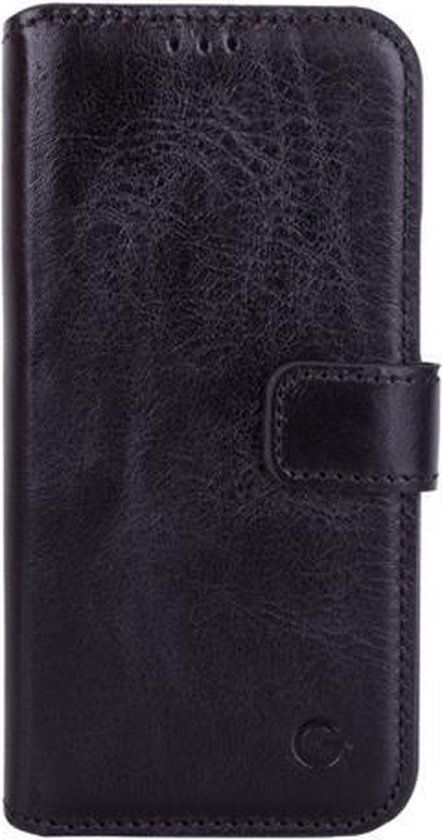 Lelycase GUARD Lederen booktype hoes voor HTC One M9 - Zwart