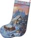 Leti Stitch Borduurpakket LETI 8011 Christmas Eve Stocking