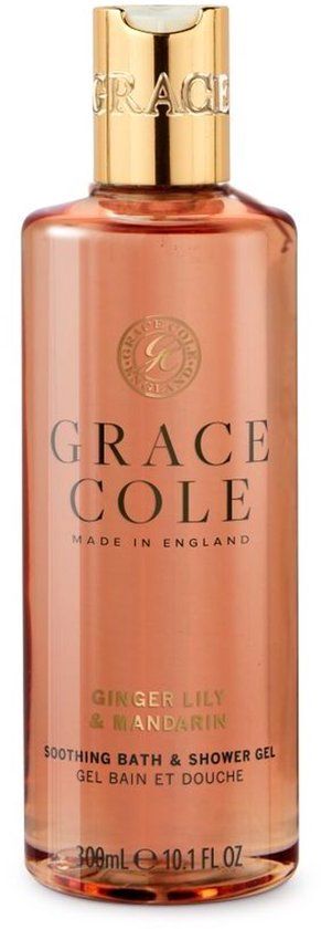 Grace Cole Ginger Lily & Mandarin Soothing Bath & Shower Gel 300ML