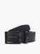 Tommy Hilfiger Riem Leer Unisex Broekriem Herfst/Winter Volwassenen Donkerblauw