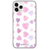 ERT GROUP mobiel telefoonhoesje voor Apple Iphone 11 PRO MAX origineel en officieel erkend Babaco patroon Hearts 005 optimaal aangepast aan de vorm van de mobiele telefoon, gedeeltelijk bedrukt