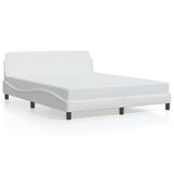 VidaXL Bedframe "Dover" Kunstleer Wit 160x200 cm