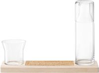 L.S.A. Plateau Bureau Organizer Duo Set 37,5 cm Transparant