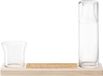 L.S.A. Plateau Bureau Organizer Duo Set 37,5 cm Transparant