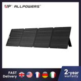 ALLPOWERS Opvouwbaar zonnepaneel 60/100/140/200W Mobiele zonnelader voor stroomvoorziening Laptop Zonnegenerator Vissen