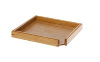 TEASOUL B6021518 thee- / koffiepotten Pu Hij bamboeteetablet, 24 x 24 cm, 375 g