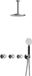 Hotbath Cobber - CW7067 - Inbouw Regendoucheset - Chroom