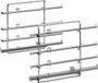 Neff ComfortFlex Rails telescopiques sur 1 niveau (lot de 2) Argent