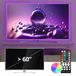 RexTech TV ledstrip USB - groter dan 60 inch - 2 strips - RGBWW - Inclusief IR afstandsbediening - Plug&Play - TV backlight led strip