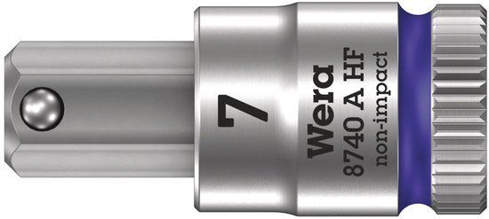 Wera 8740 A 05003341001 Inbus Dopsleutel-bitinzet 7 mm 1/4 (6.3 mm)