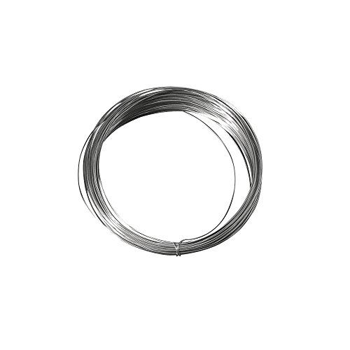 RAYHER 2401900 zilverdraad met koperen kern, 0,40 mm ø, SB-Btl. 20 m.