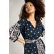 White Stuff Ella Robe Marine Multi
