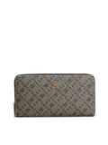 Tommy Hilfiger Portemonnaie TH ICON LRG ZA MONO PRINT, femme portefeuille, portefeuille avec TH-imprimé intégral