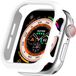 By Qubix Qubix - Hard case 42mm (open front) - Wit - Geschikt voor Apple Watch 42mm (series 10)