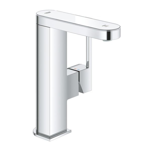 GROHE Plus Wastafelkraan M-size met LED Display Moon Wit/Chroom 23958003
