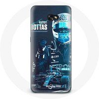 Maniacase Samsung Galaxy A5 2017 Hoesje Formule 1 Valtteri Bottas F1 racer Zwart