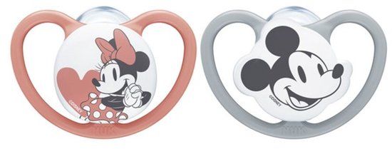 NUK Space Disney Baby fopspenen 2 st. 0+ maanden