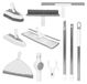 7-in-1 Vloerschrobborstel met Steel - Wit