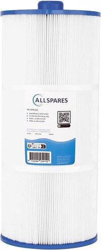 AllSpares Whirlpool filter geschikt voor Whirlpool Darlly SC763, PP1604, 6473-165 | Ø 220 x 480 mm
