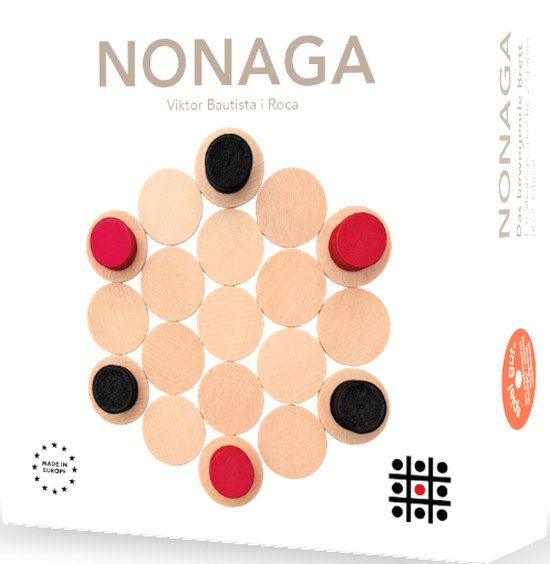 Geronimo Games Nonaga - Strategisch Spel - 2 Spelers - Engels