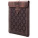 Londo iPad Pro Case 2020 - Genuine Top Grain Leather iPad Case with Woven Garment Design for 2018-2020 iPad Pro 3rd & 4th Generation (S, Cinnamon)