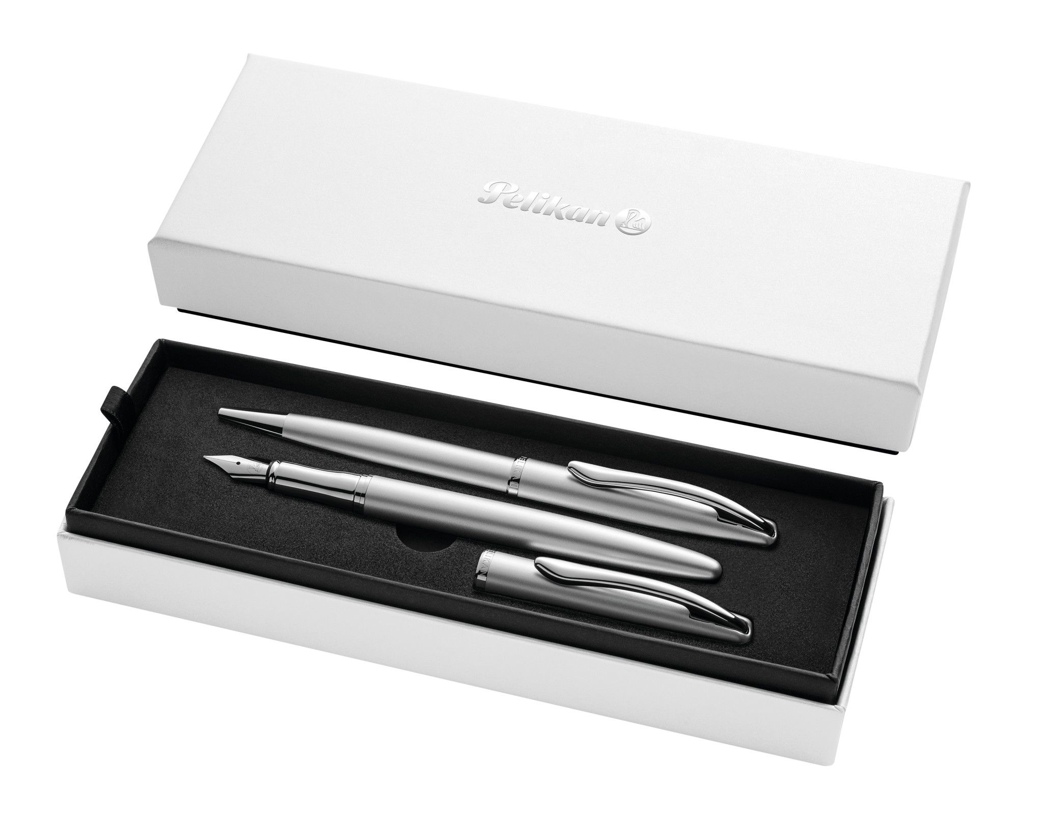 Pelikan Jazz Noble Elegance Vulpen & Balpen Set - Zilver