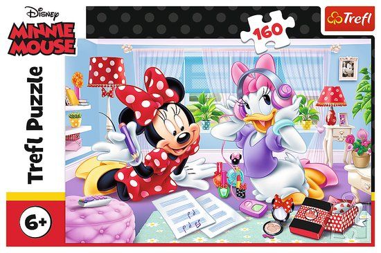 Minnie Mouse Puzzel - 160 stukjes - 3+ jaar