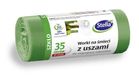 Stella 032198 Vuilniszakken met hengsels voor afvalscheiding van glas, 35 liter, 20 stuks, groen