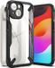 Ringke Fusion X Hoesje Geschikt voor Apple iPhone 15 Back Cover Zwart