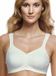 Susa Minimizer Beha voor dames, zonder beugel, London I damesbeha met minimizer snit, verkleint de borsten optisch I voorgevormde cups, brede bandjes, champagne, 85B