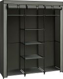 VASAGLE Meuble de salle de bain, Armoire de salle de bain, Armoire de rangement, 60 x 30 x 60 cm, Blanc mat