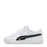 Puma Smash 3.0 Dance Party Sneakers Wit/Lila/Zwart