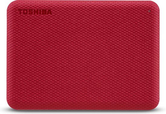 Toshiba Canvio Advance 4TB 2.5" External Hard Drive - Red