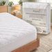 Degrees Home 2Basic Matrasbeschermer, 135 x 190/200 cm, gewatteerd, omkeerbaar en wasbaar, elastische matrashoes tot 32 cm hoogte, wit