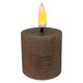 Mansion Atmosphere Bougie LED rechargeable 3.8x4cm beige champagne
