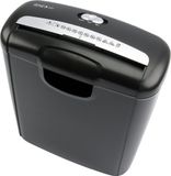 Genie 240 S Papierversnipperaar - 6 vellen DIN A4 (80 g/m²) - Stripe Cut - 10 Liter - Thuis/ Kantoor - Zwart