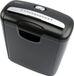 Genie 240 S Papierversnipperaar - 6 vellen DIN A4 (80 g/m²) - Stripe Cut - 10 Liter - Thuis/ Kantoor - Zwart