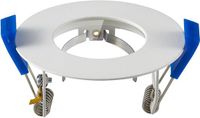 HOFTRONIC Bari LED Inbouwspot - Wit - Rond - Diameter 85mm - GU10 Fitting - IP65